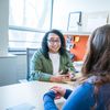 Jcu Student Meeting With an Academic Success Advisor